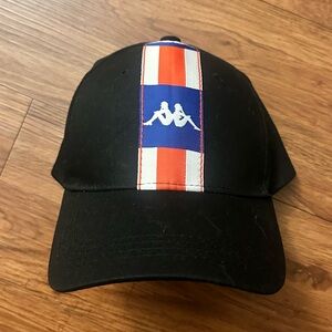 Kappa Black Track and Field Cap
